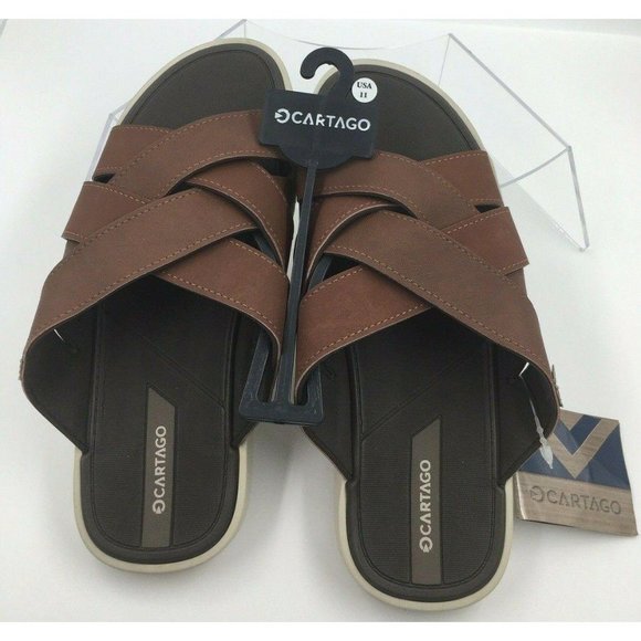 Cartago Valencia Sandals Brown Criss Cross Sandals main image 4